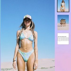 Lonely Ghost Tie Dye Bikini